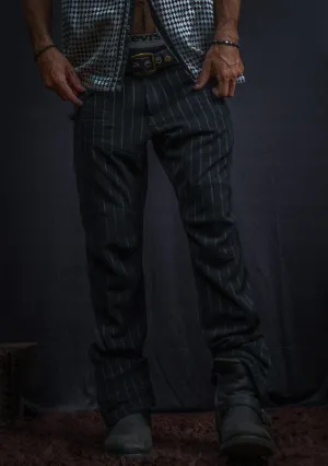 Pants Men / Twill Stretchy - Stretchy BLACK PIMP