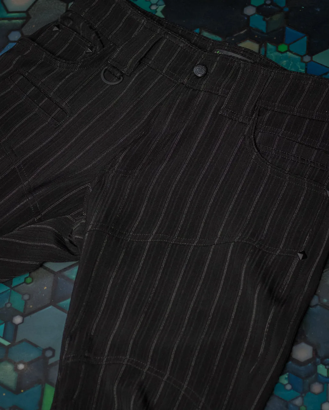 Pants Men / Twill Stretchy - Stretchy BLACK PIMP