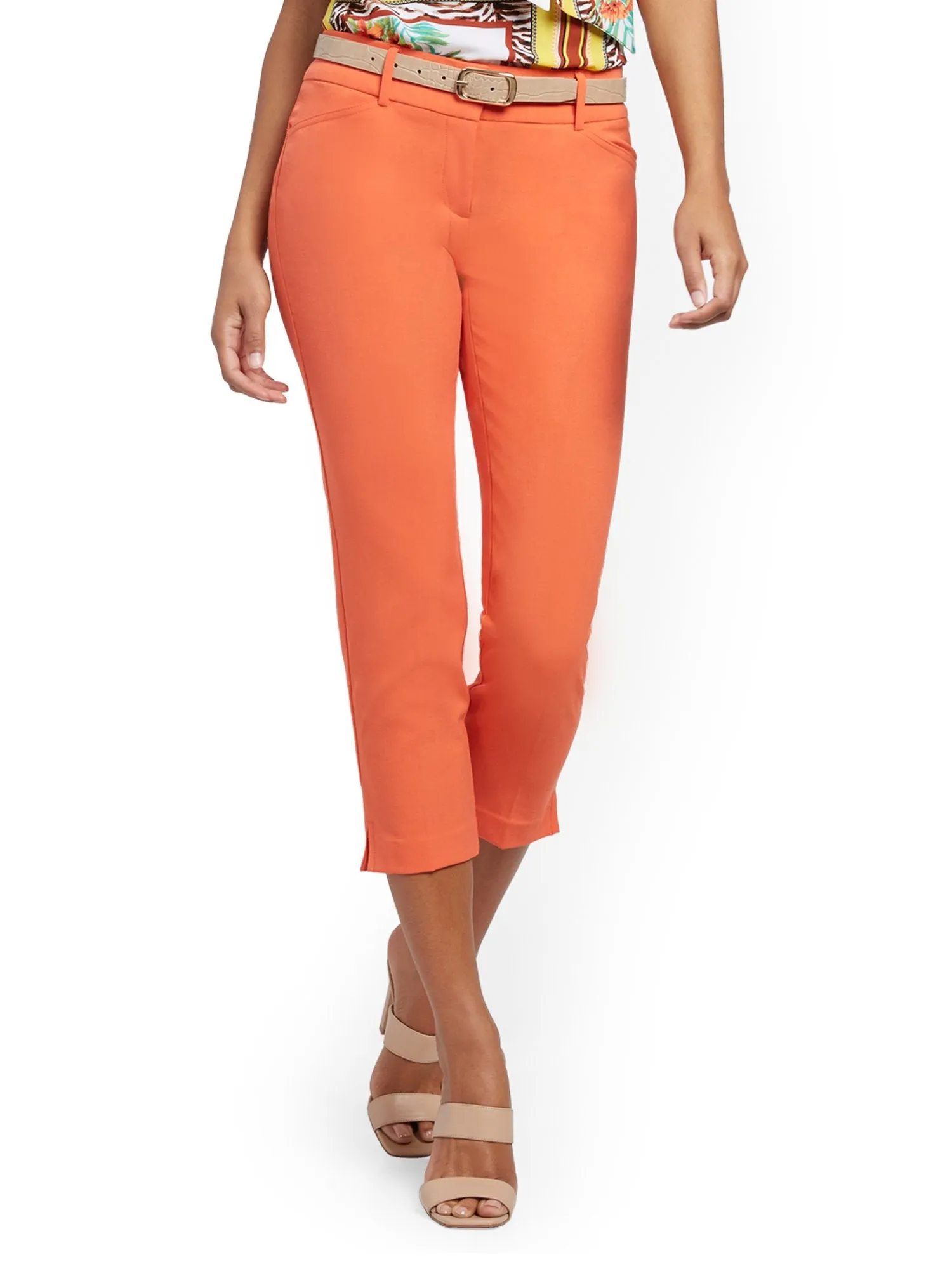 Petite Capri Pant - Double Stretch - 7th Avenue