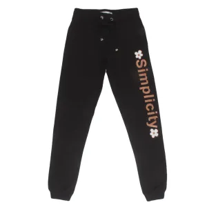 REDTAG Girl's Black Active Pants