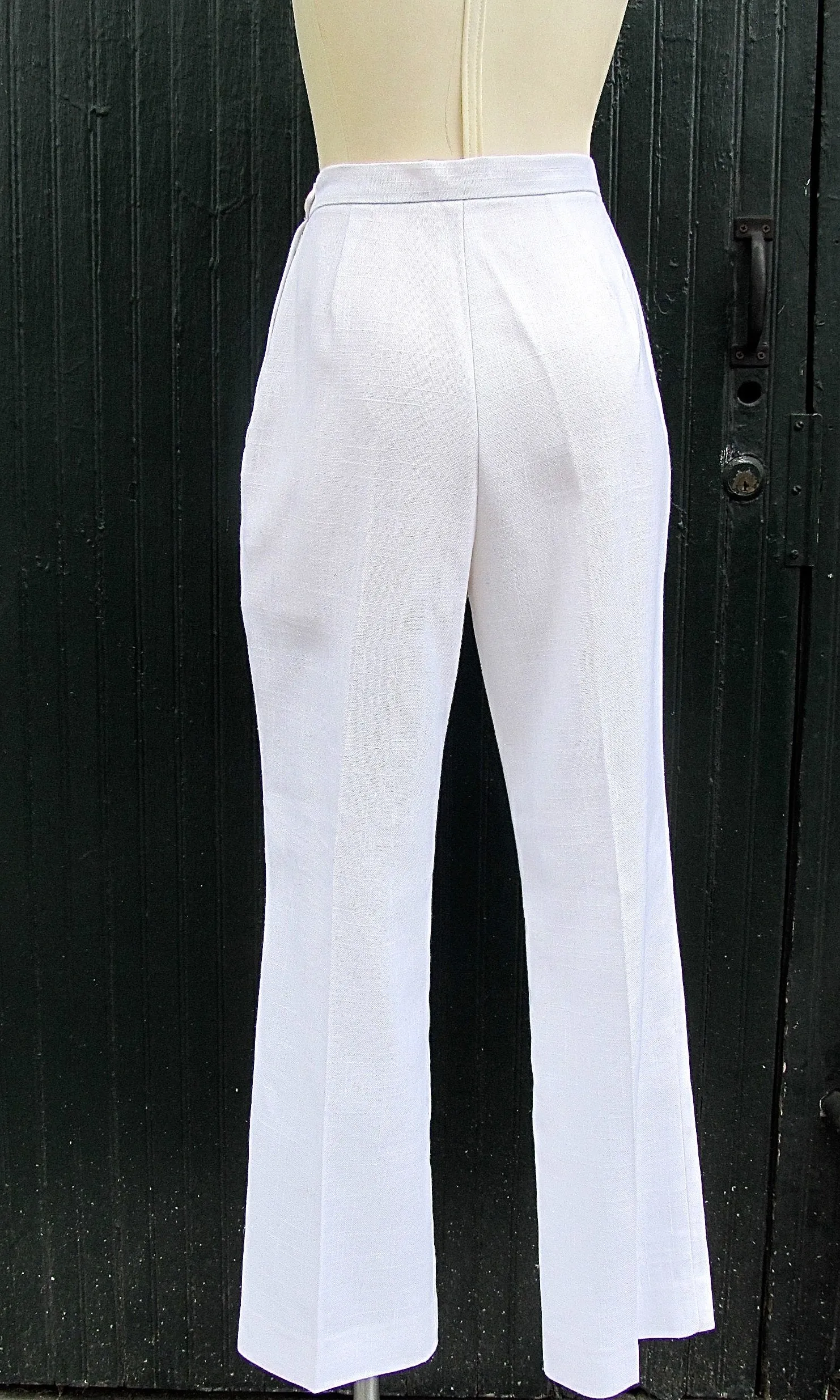 RESORT READY 1960s R&K Originals Butterfly Aplique Dead Stock Pants Set, Sz Small