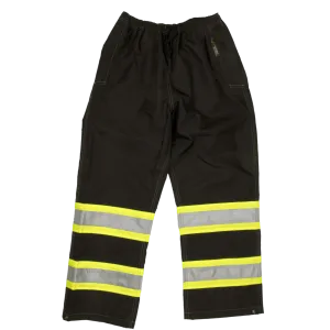 Safety Rain Waist Pant - Black