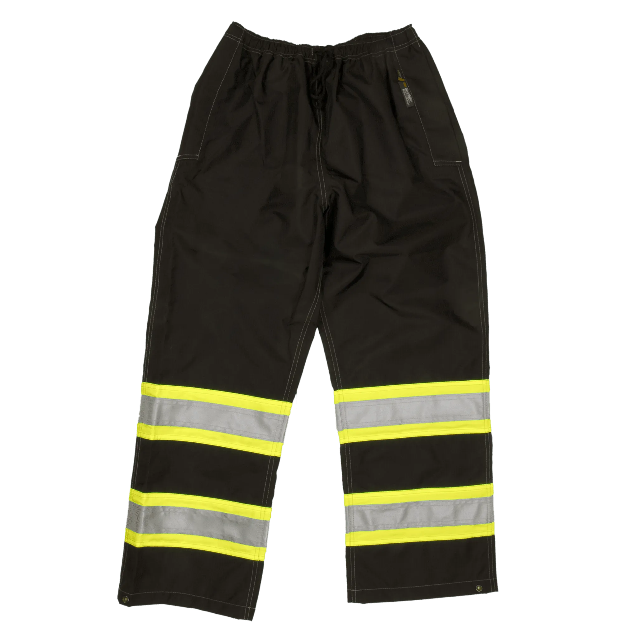 Safety Rain Waist Pant - Black