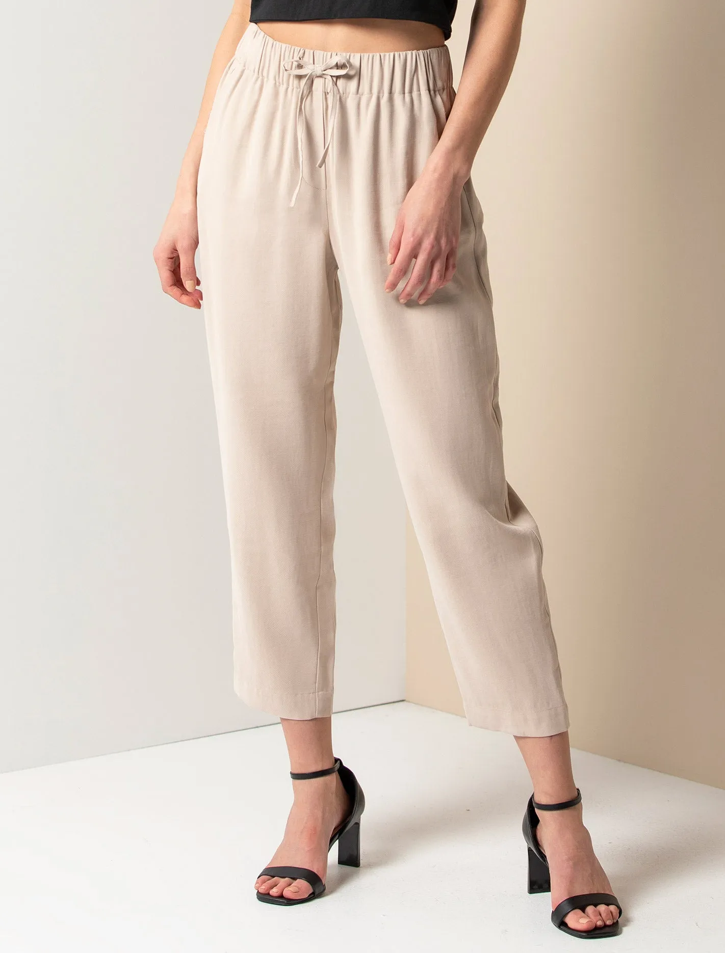 Sam Elastic Waist Relaxed Pant