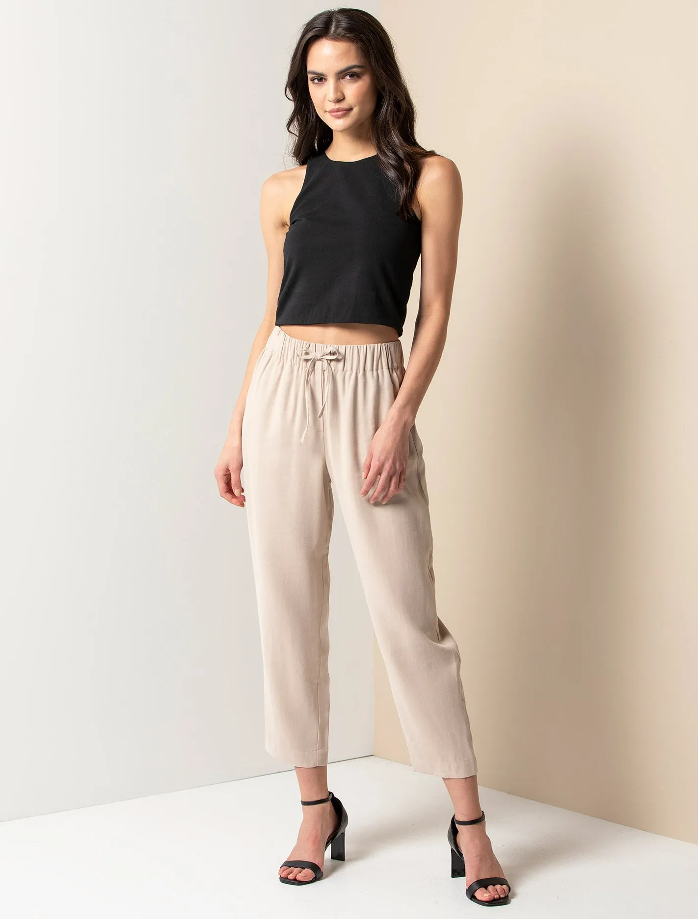 Sam Elastic Waist Relaxed Pant