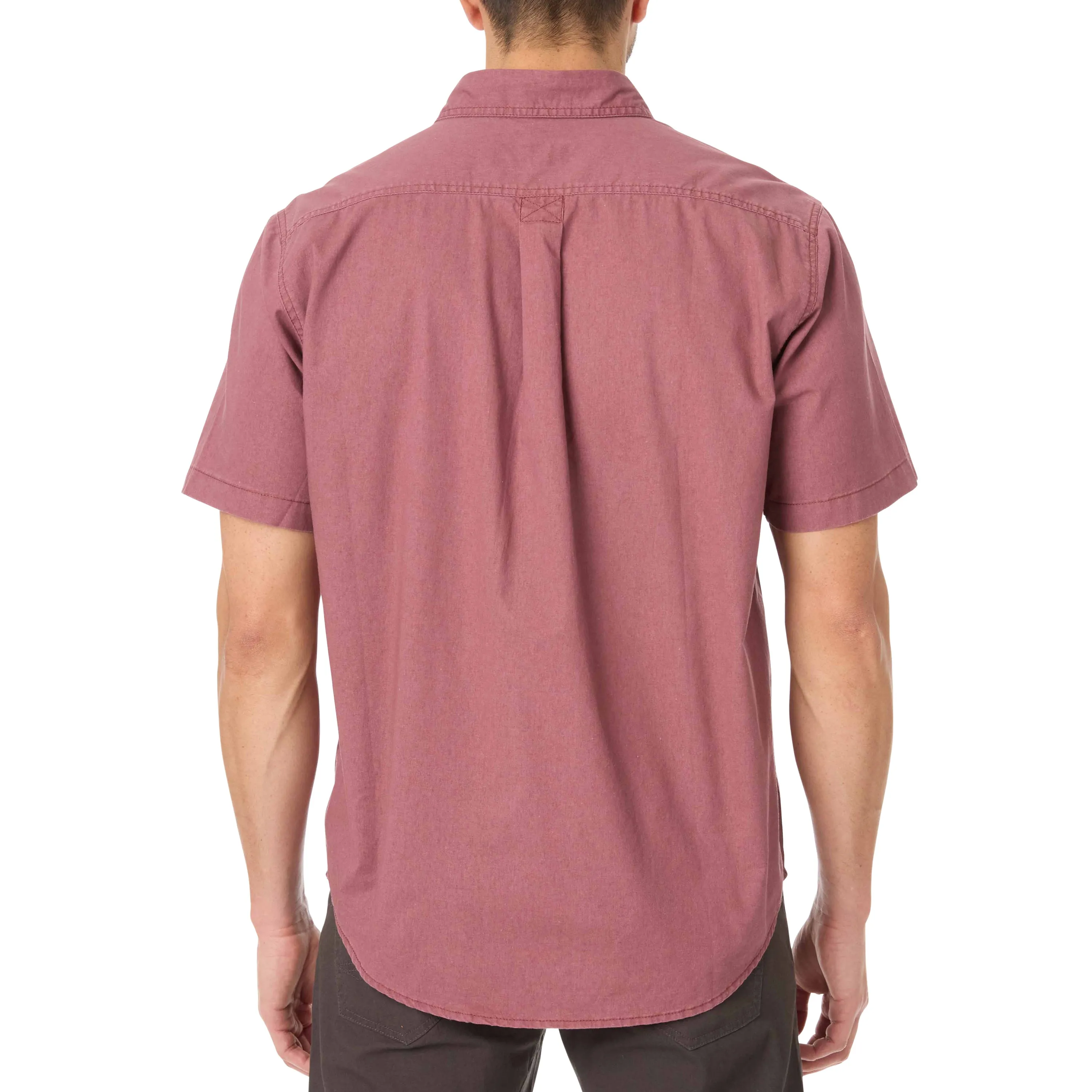 SANDWASHED SHORT SLEEVE WORK SHIRT