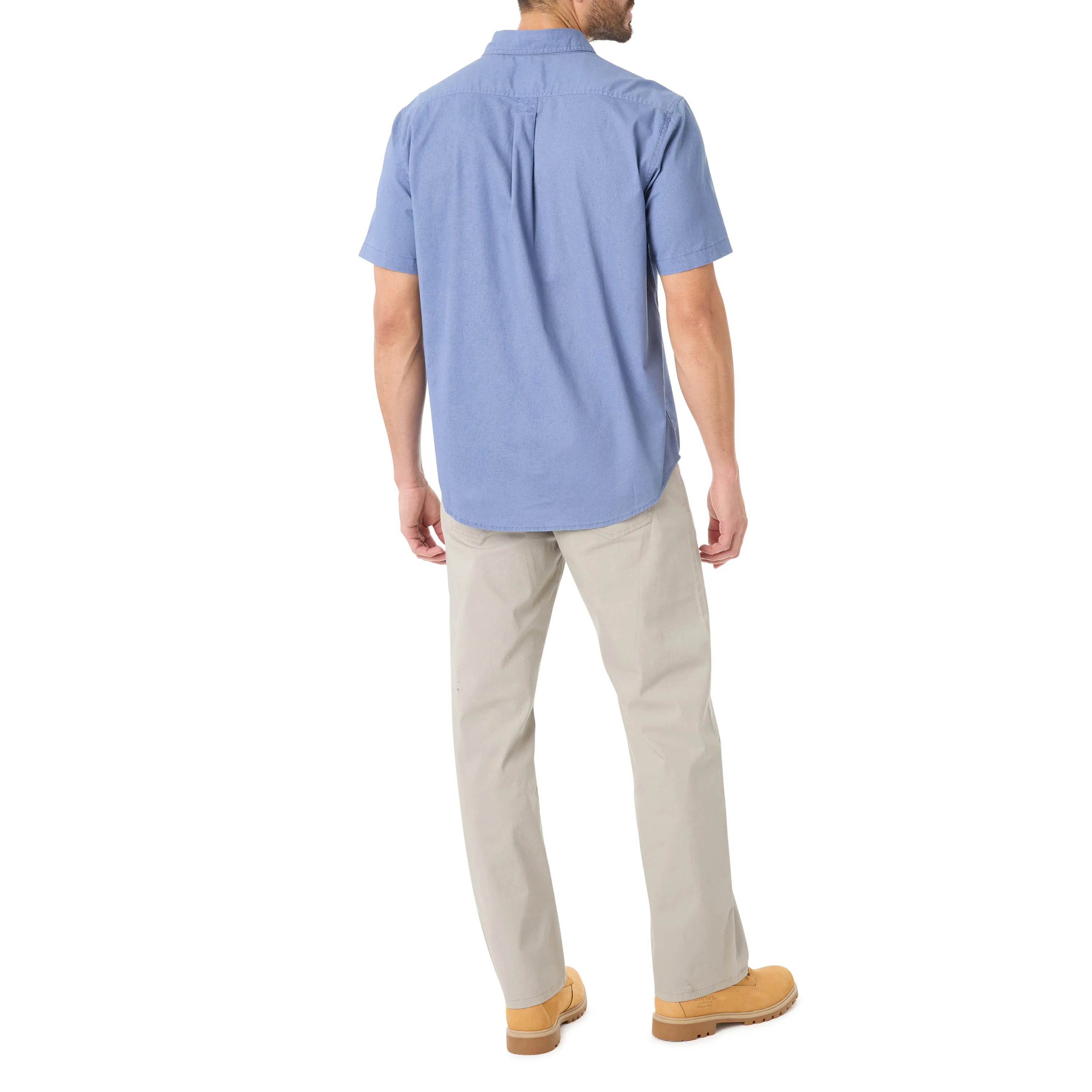 SANDWASHED SHORT SLEEVE WORK SHIRT