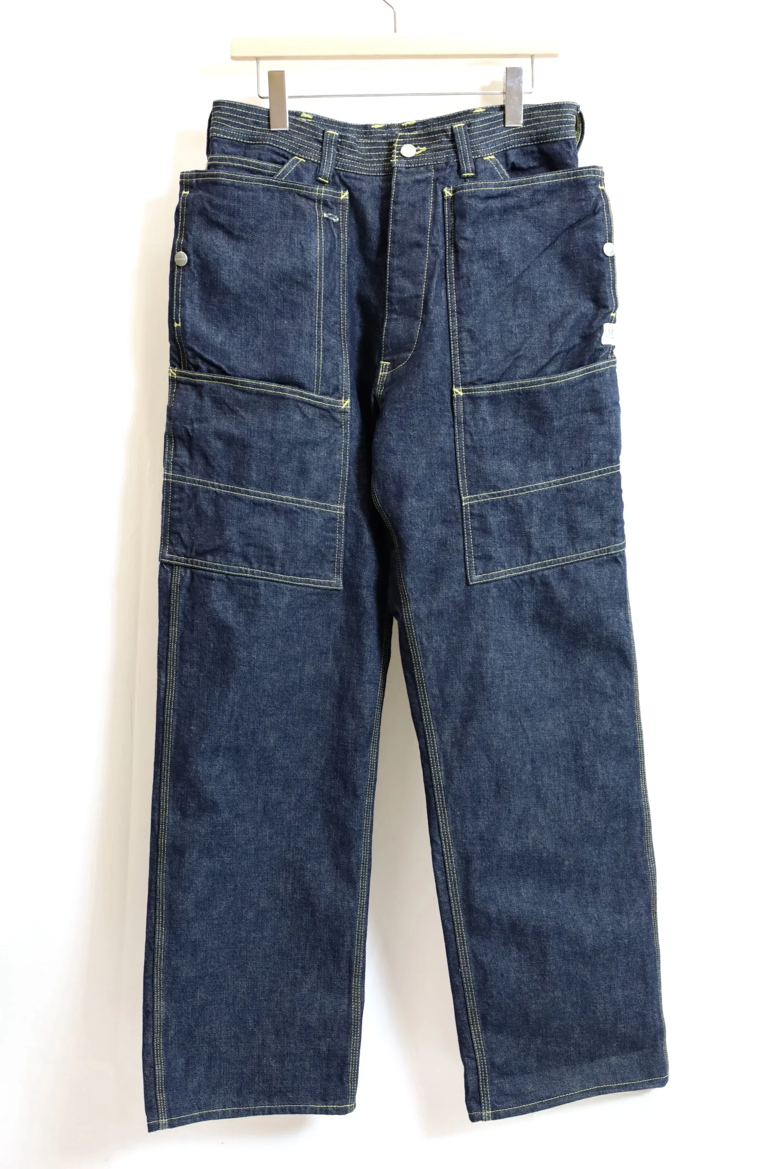 SASSAFRAS / Fall Leaf Tough Pants (13.5oz  Denim) - SF-242116