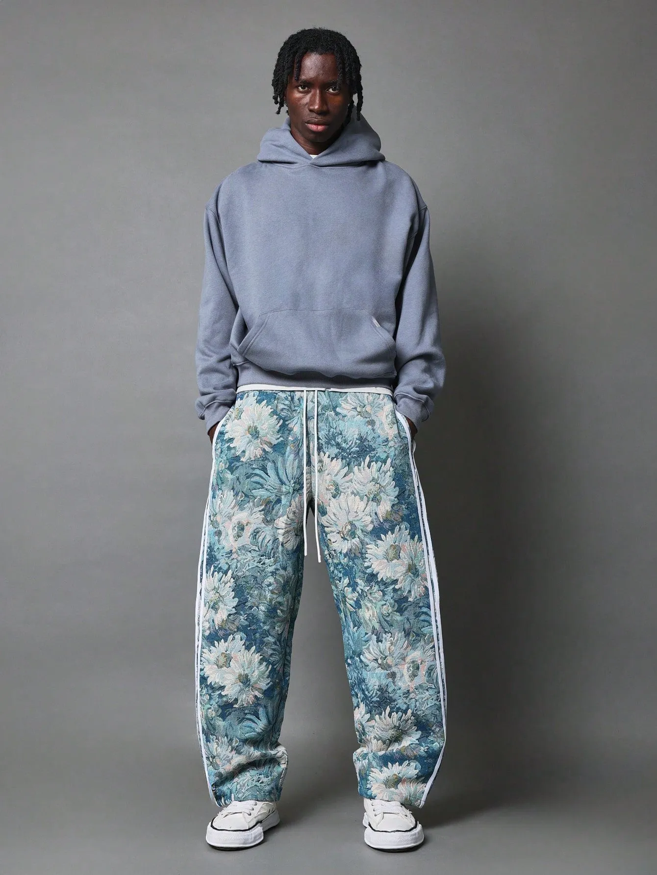 Skater Fit Stripe Tapestry Jacquard Pant