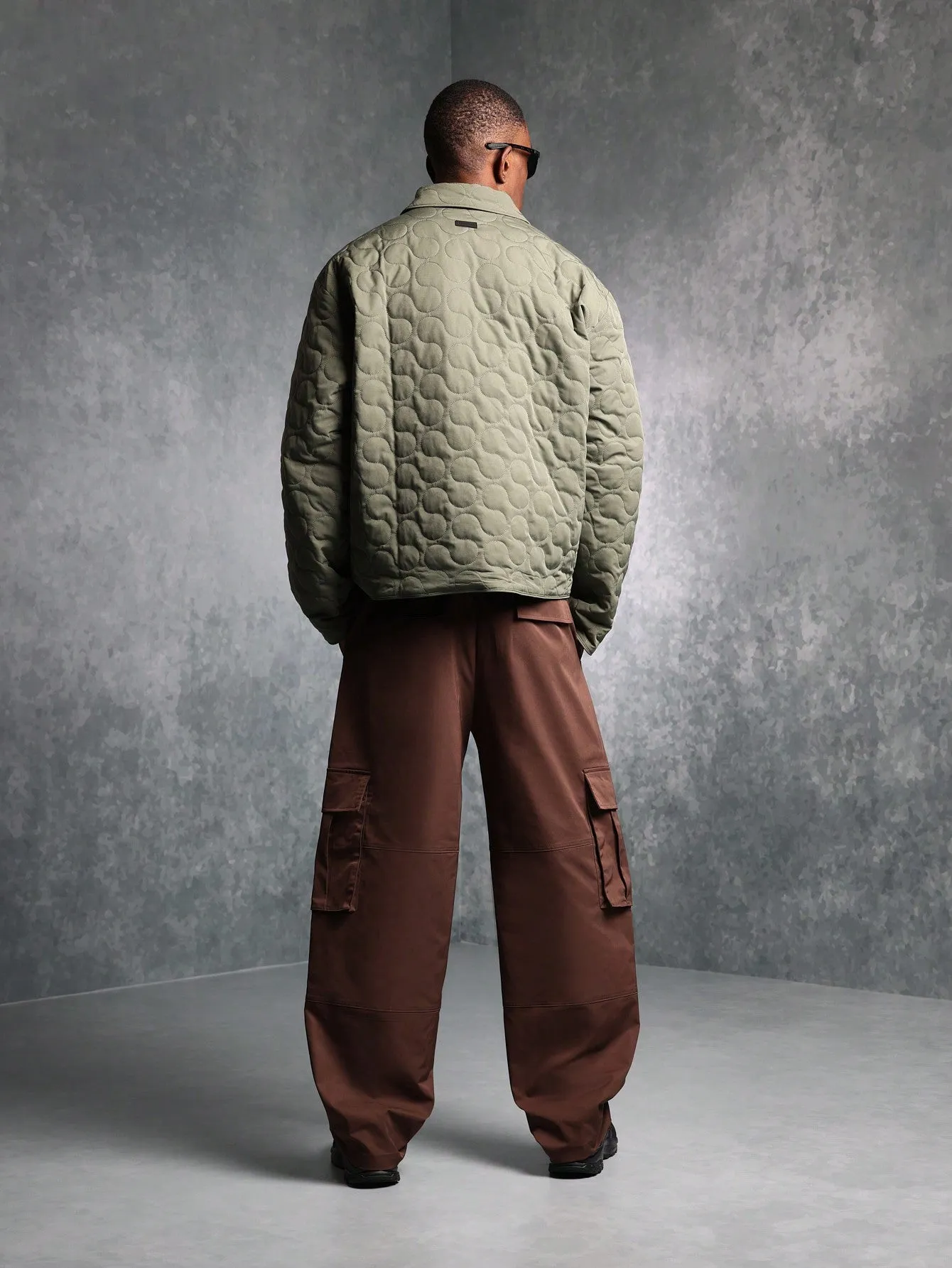 Skater Fit Twill Cargo Pants