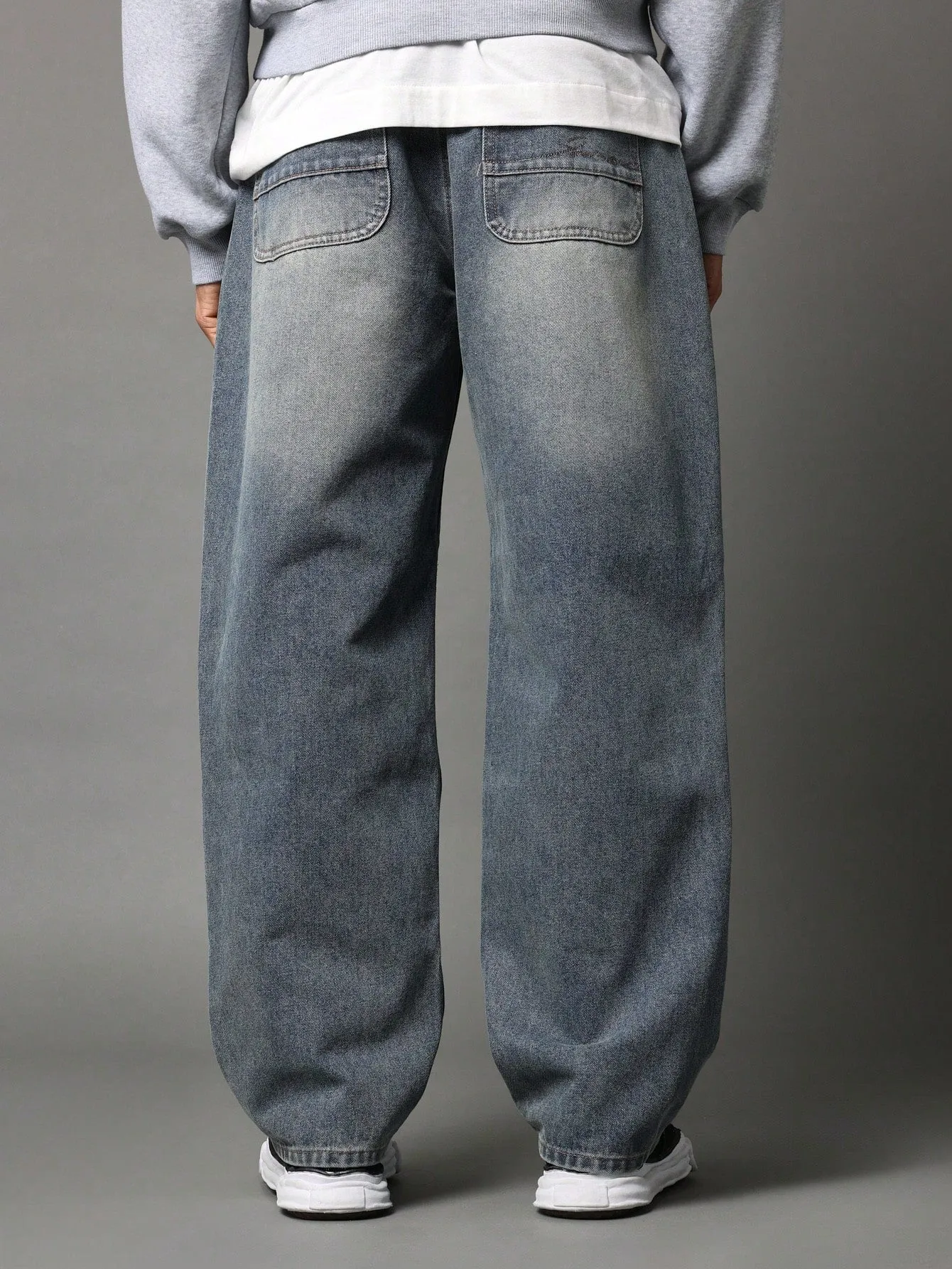 Skater Fit Washed Jean