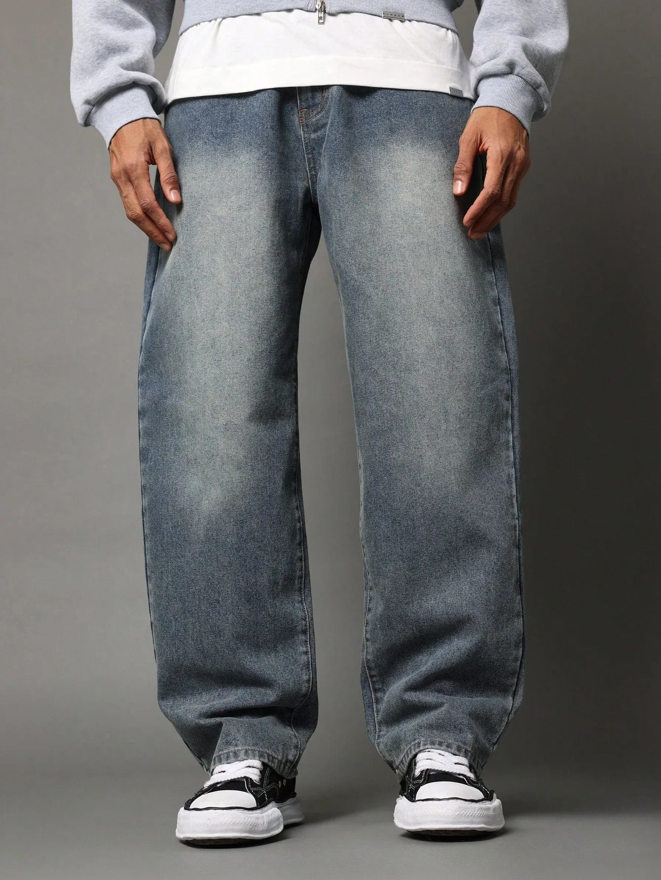 Skater Fit Washed Jean