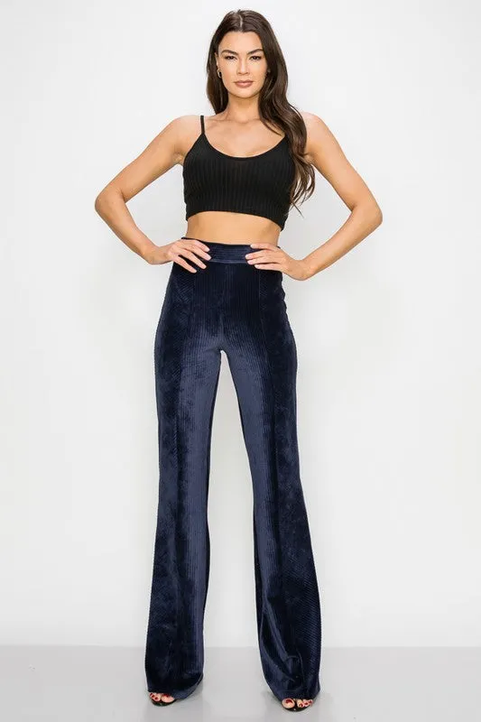 Soft Corduroy High Waisted Stretchy Pants