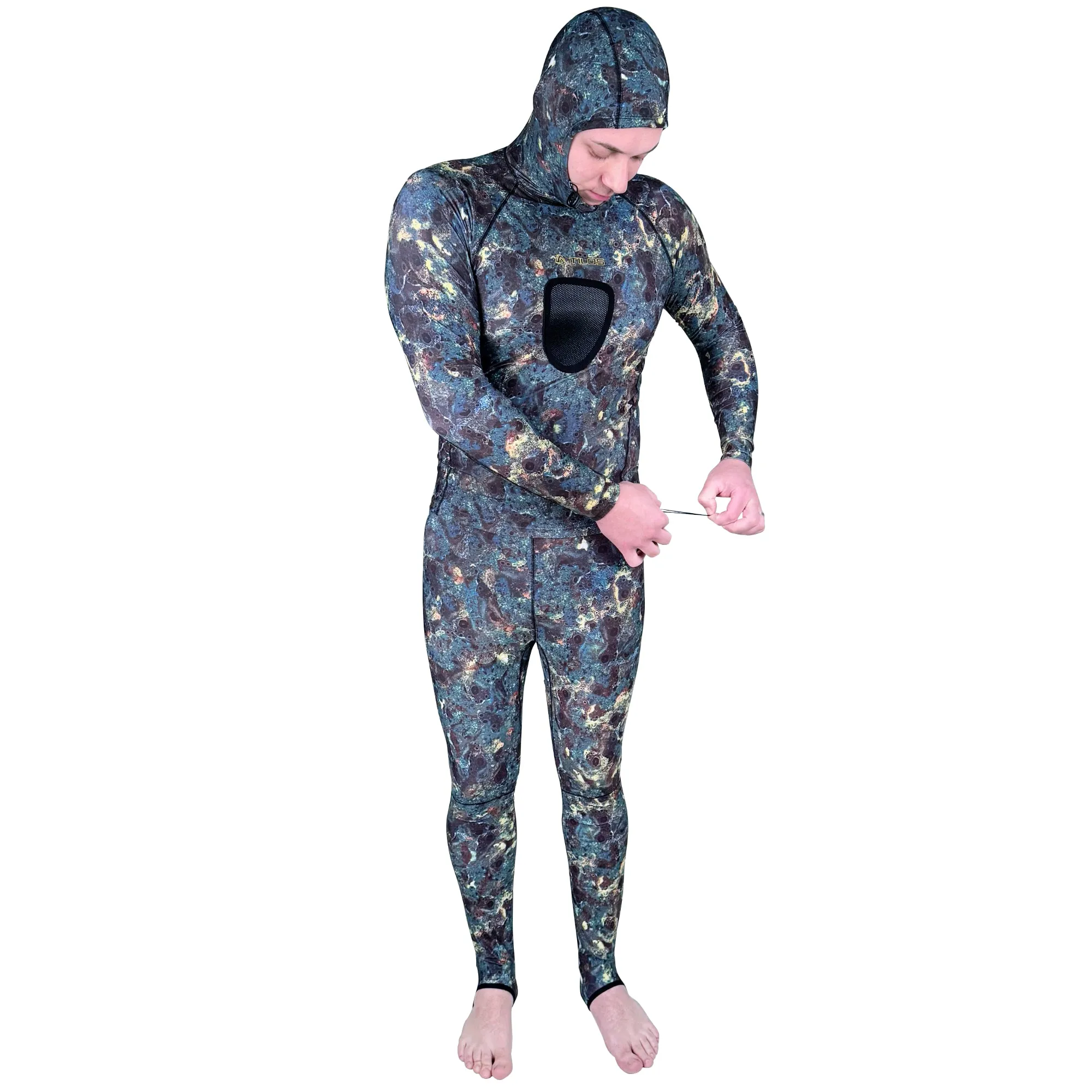 Spearfishing Chestpad Shirt w/Hood   Spearfishing Pants