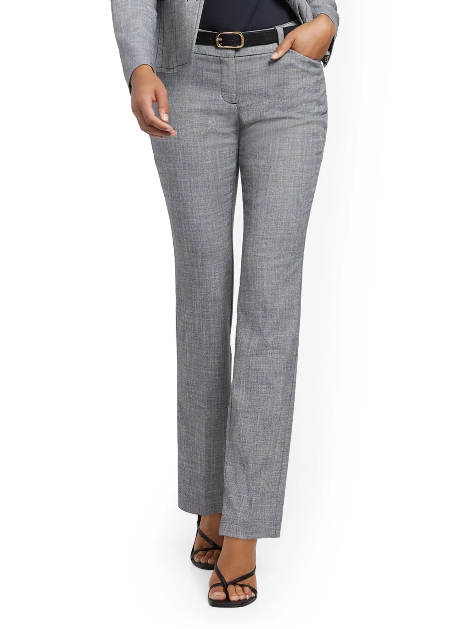 Straight-Leg Pant - Signature Fit - 7th Avenue