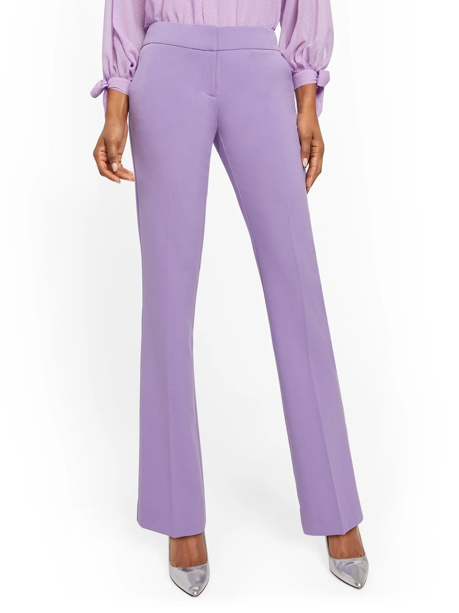 Straight-Leg Pant - Signature Fit - Double Stretch - 7th Avenue