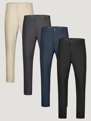 Stretch Tech Pant Essentials 4-Pack