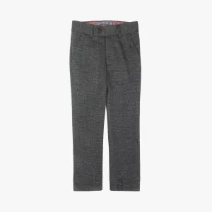 Stretchy Suit Pants | Grey Glen Plaid