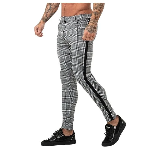 Sweatpants Men Sports Casual Print Bodybuilding Flexible Waist Long Pants