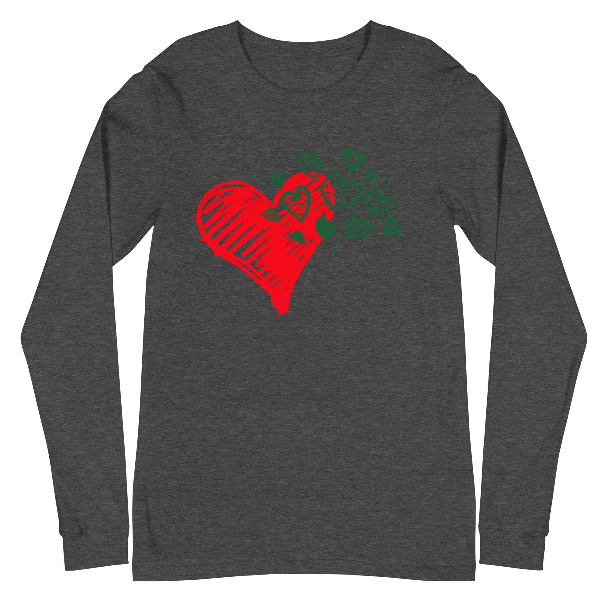 Sweetheart Hearts Unisex Long Sleeve Tee