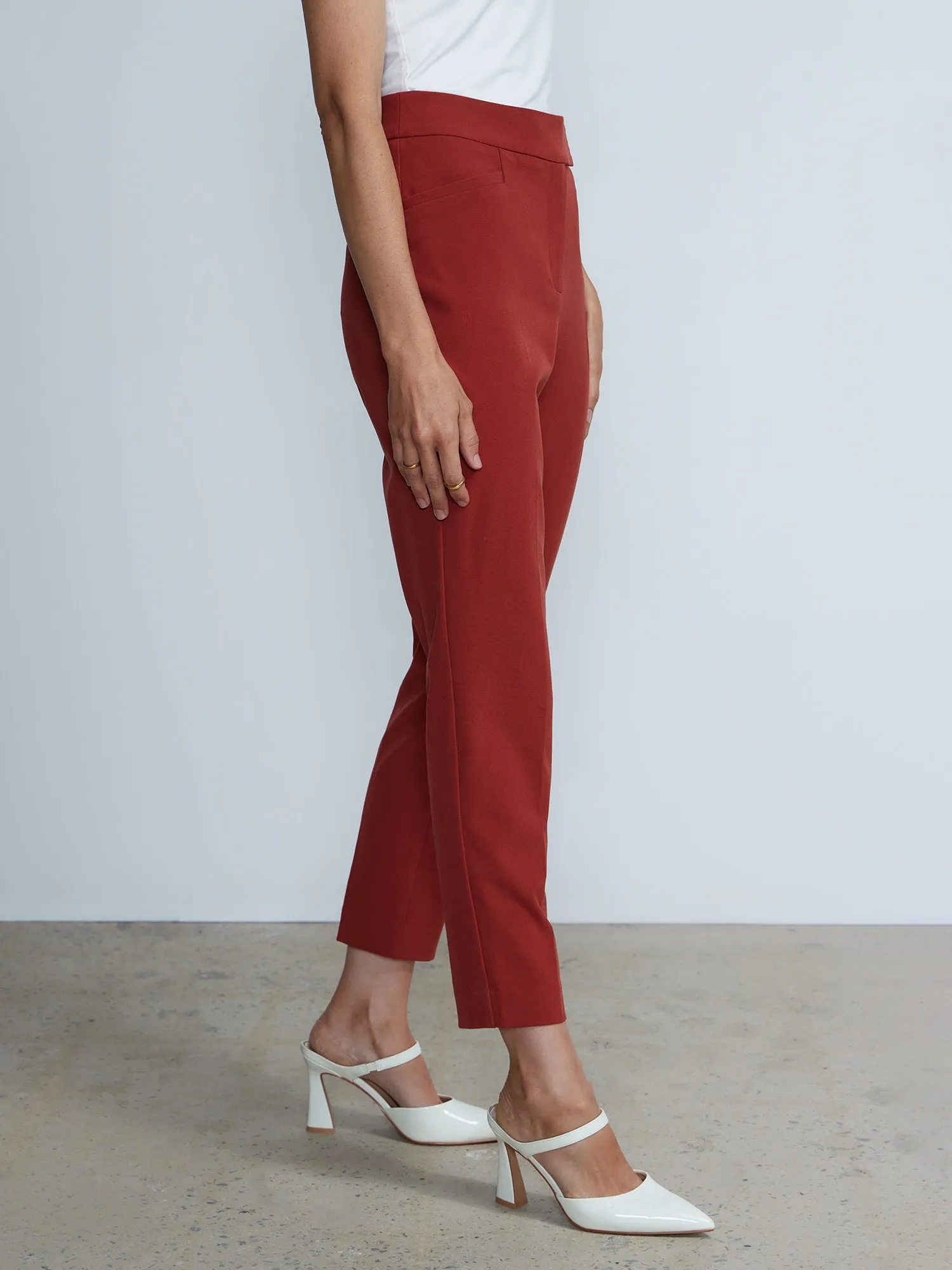 Tall High Rise Straight Leg Pant