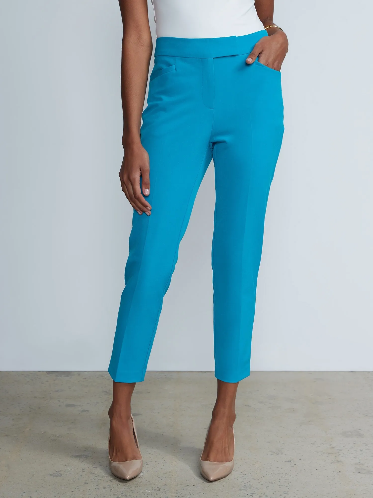 Tall High Rise Straight Leg Pant