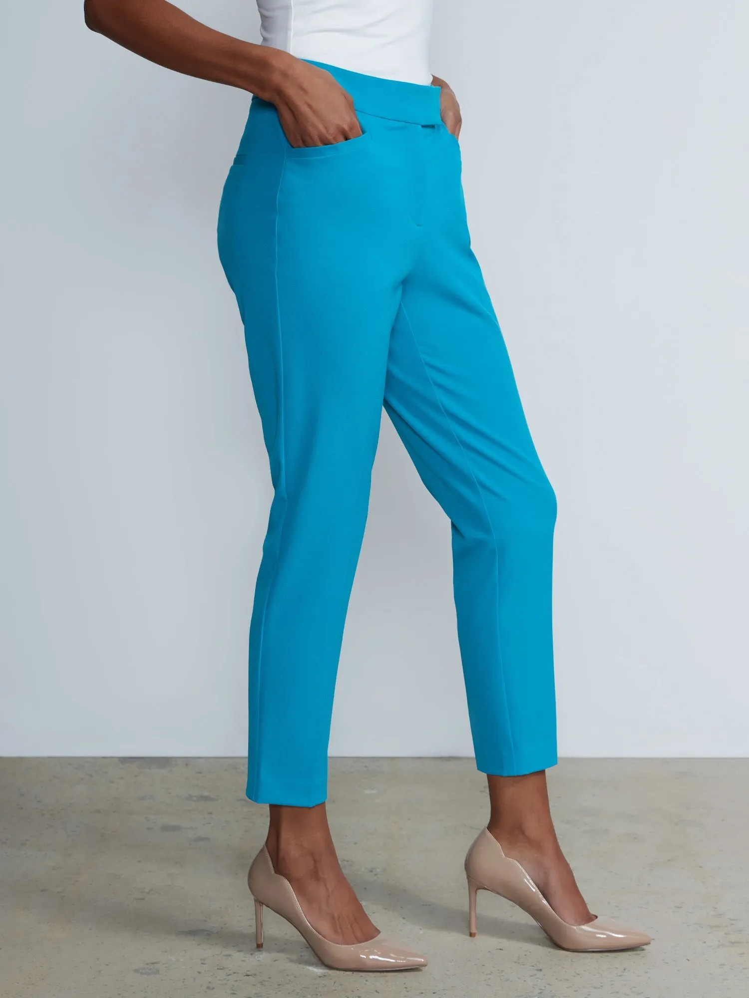 Tall High Rise Straight Leg Pant