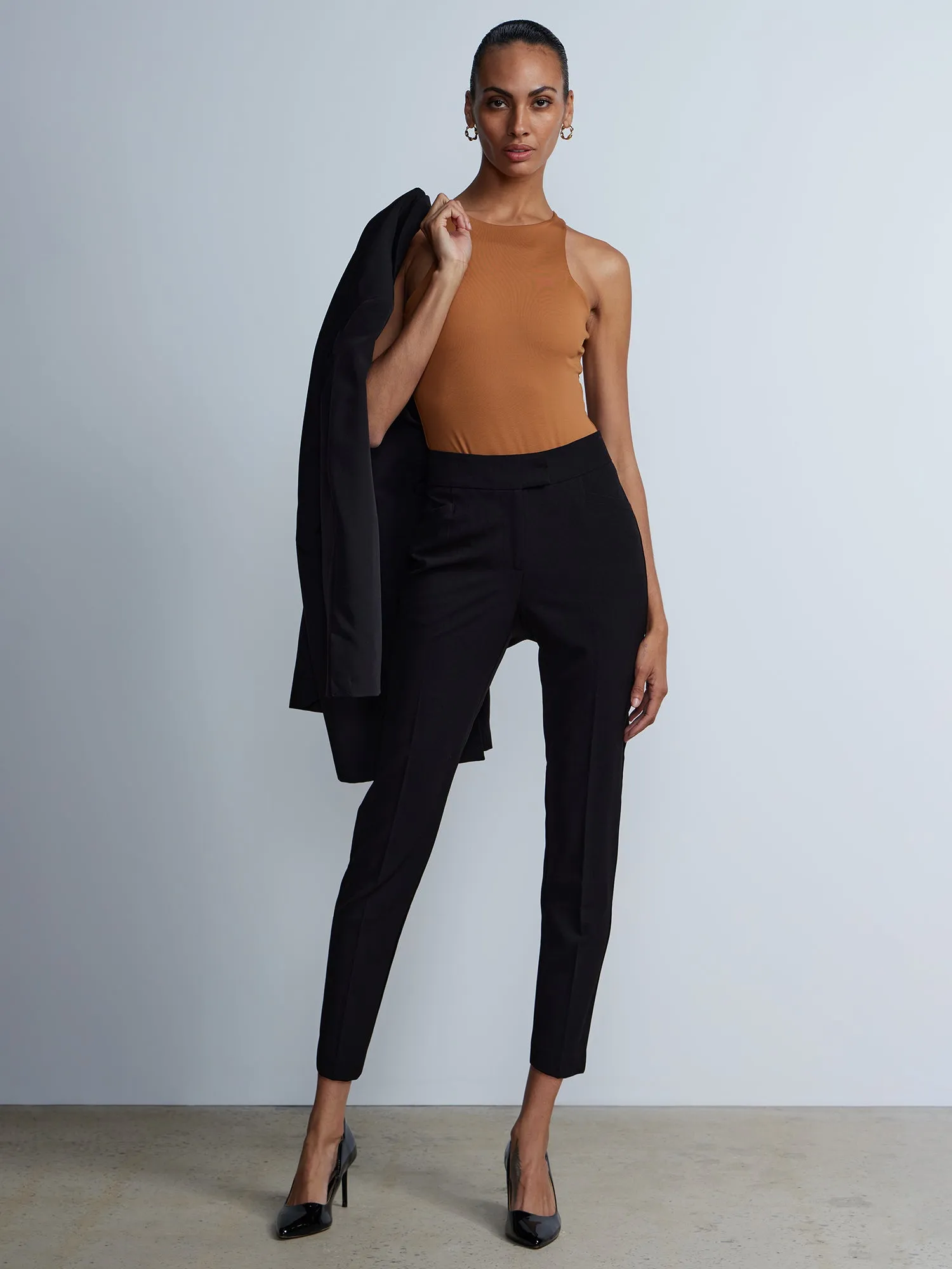 Tall High Rise Straight Leg Pant