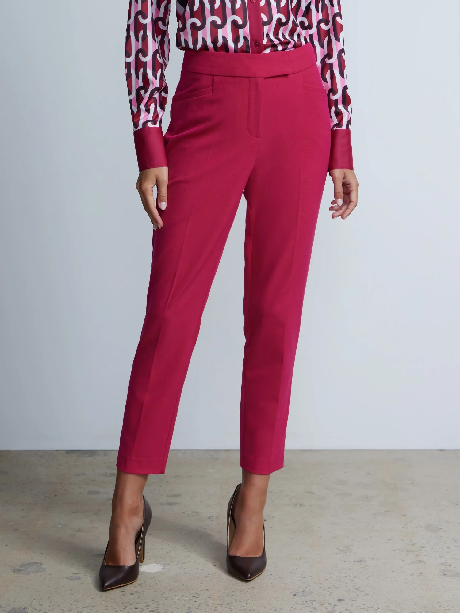 Tall High Rise Straight Leg Pant