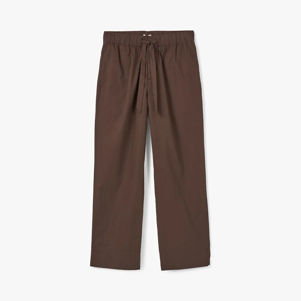 Tekla Poplin Pants / Coffee