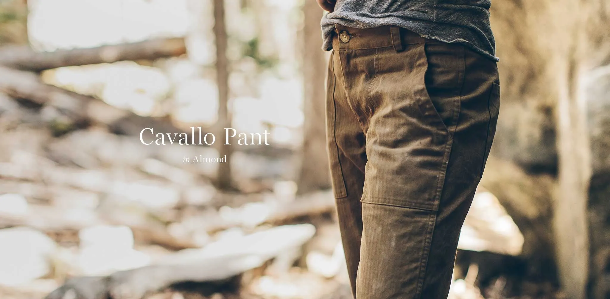 The Cavallo Pant in Almond